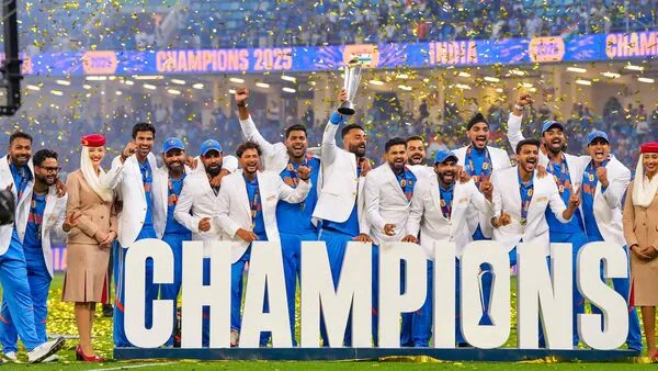 India won the champions&nbsp;trophy!!!