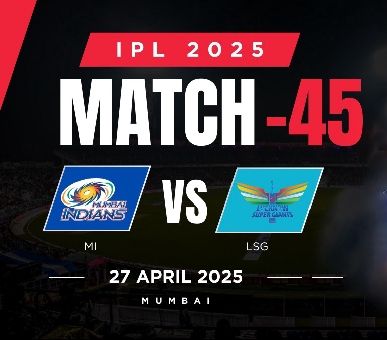 Yoo ka turning point – match – 45 – MI vs&nbsp;LSG