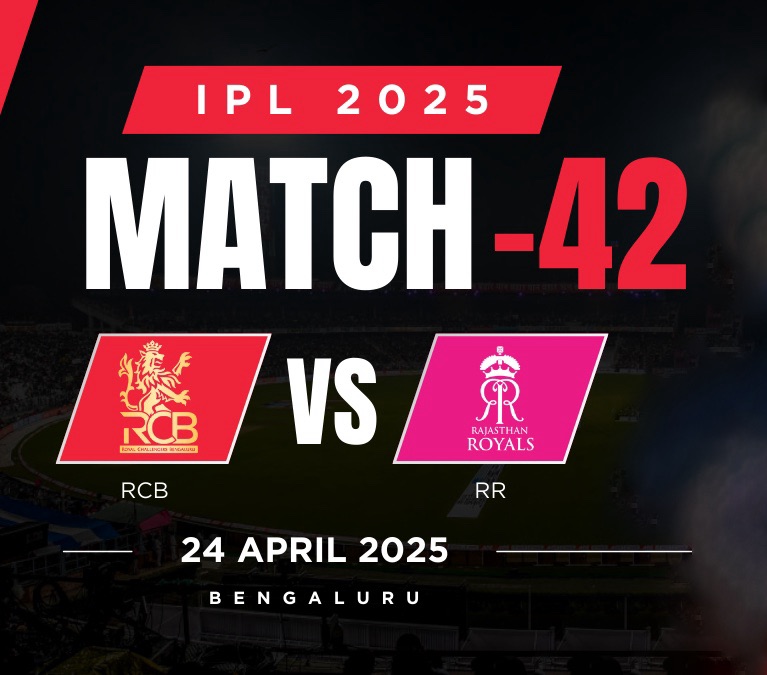 YOO ka turning point – match – 42 – RCB vs&nbsp;RR