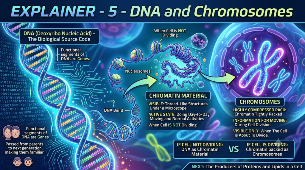Explainer – 5 – DNA and Chromosomes