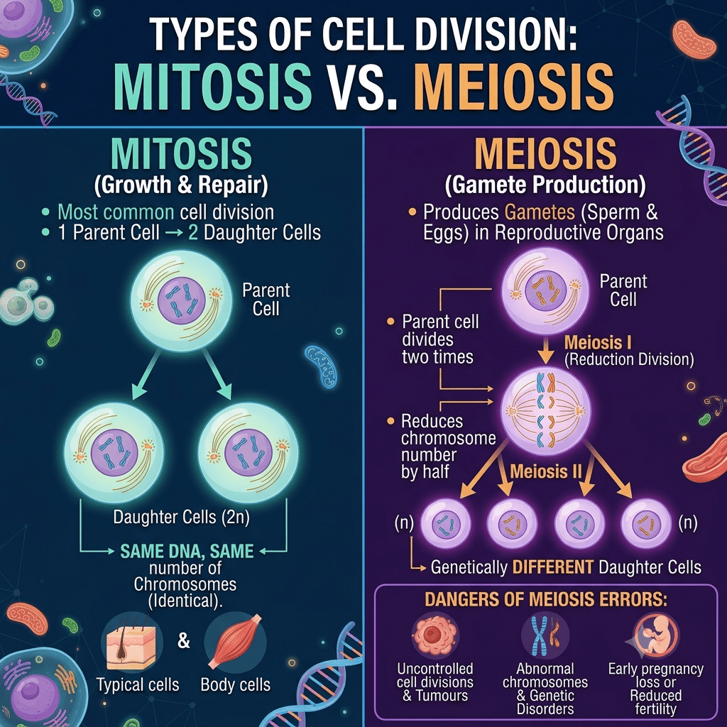 Explainer – 10 – The types of cell division